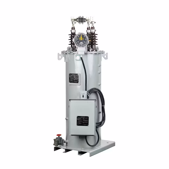 가공선용 단상 자동 스텝 전압 조정기